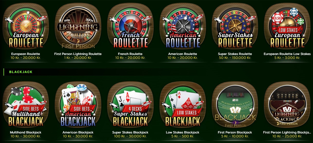 888casino Roulette, Blackjack & Andre Bordspil