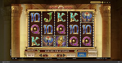Book of Dead slot spil hos Megaways Casino