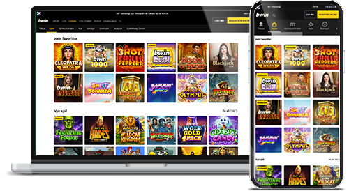 bwin casino hjemmeside på desktop og mobil