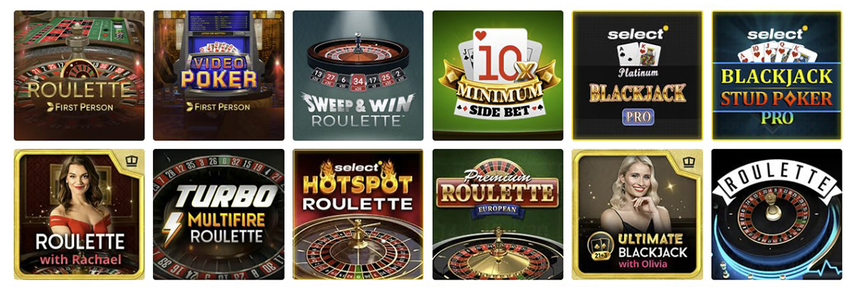 bwin roulette, blackjack og andre bordspil