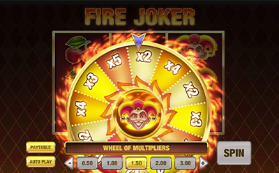 Fire Joker Slot Bonus Spil