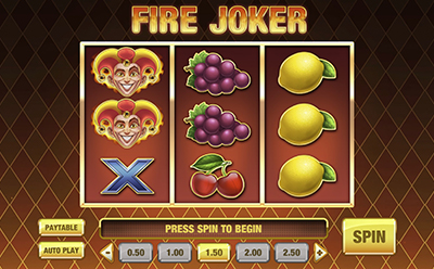 Fire Joker Slot på Luna Casinos online casino.