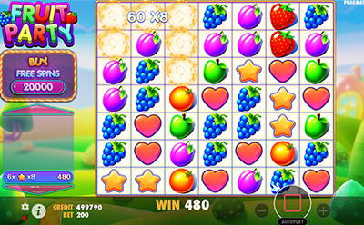 Fruit Party Slot Sats