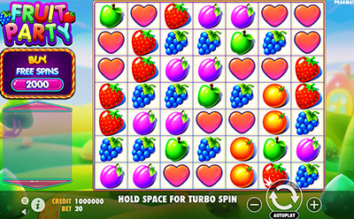 Fruit Party Slot hos SlotStars danske online casino