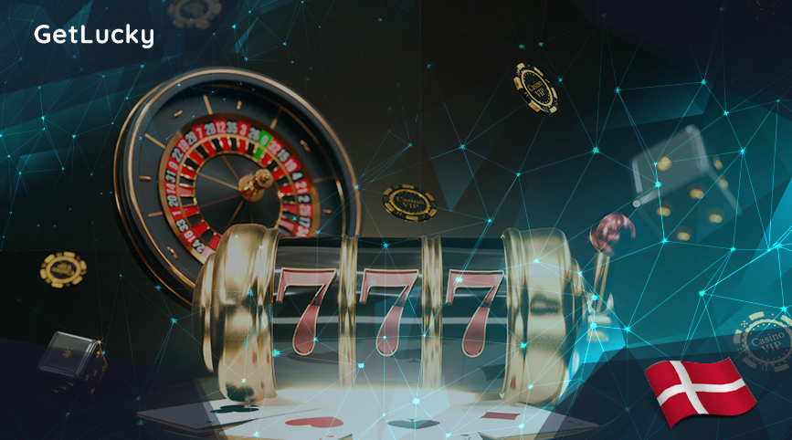 Udvalget af casino spil på GetLucky i Danmark.