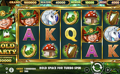 Gold Party Slot Spil Hos PlayJango Dansk Online Casino