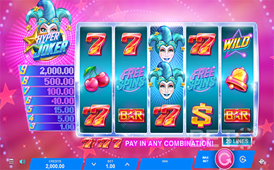 Hyper Joker Slot hos Unibets Danske Online Casino