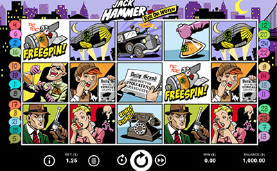 Jack Hammer spillemaskinen på JackpotBets danske online casino