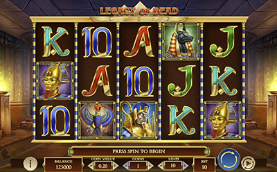 Legacy of Dead Slot Spil Hos PlayJango Dansk Online Casino