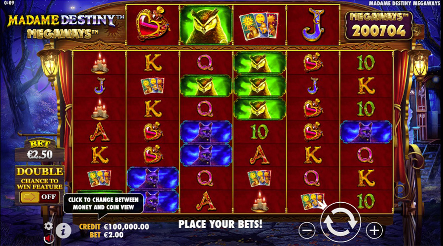 Madame Destiny Megaways spil online gratis