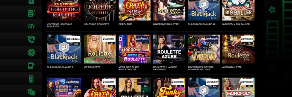Mr Vegas Roulette, Blackjack & Andre Bordspil