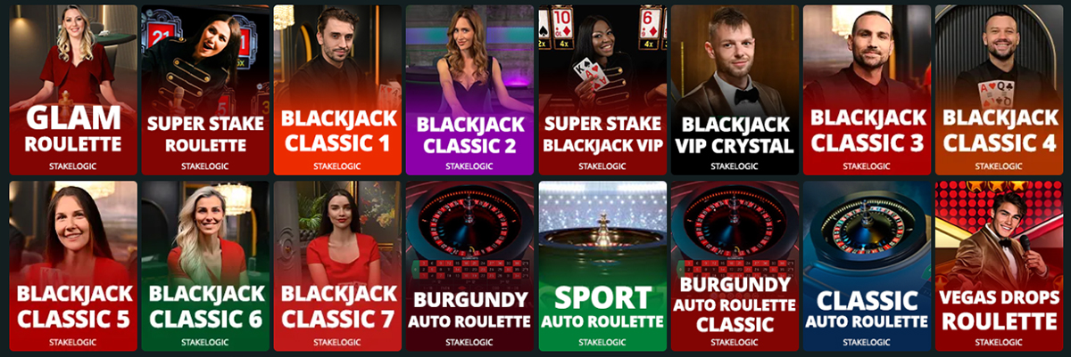 The Spildansknu Roulette, Blackjack & Andre Bordspil