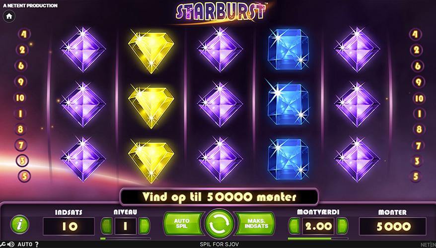 Starburst spil online gratis