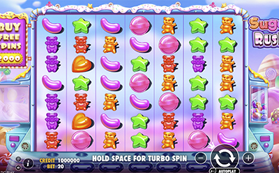 Sugar Rush Slot Spil hos Betit DK Online Casino