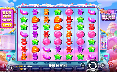 Sugar Rush Slot Spil hos Spildansknu DK Online Casino