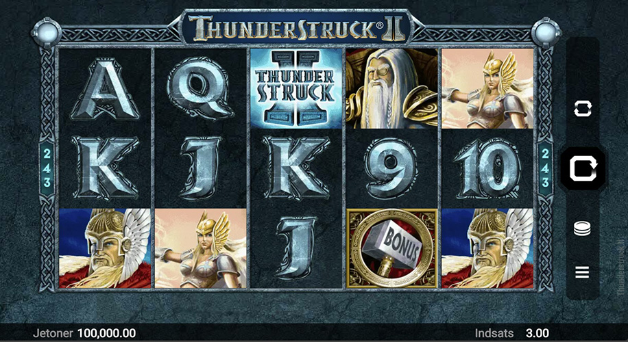 Thunderstruck spil online gratis