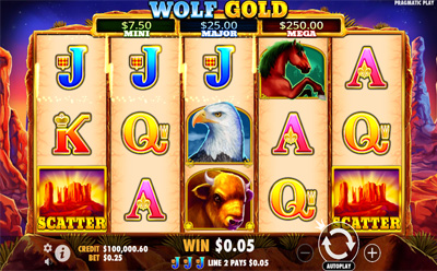 Wolf Gold Slot Mobil
